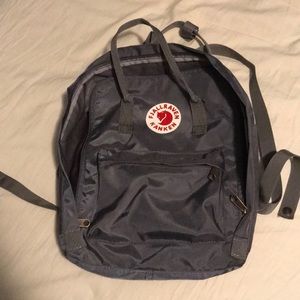 FjallRaven Kanken gray backpack